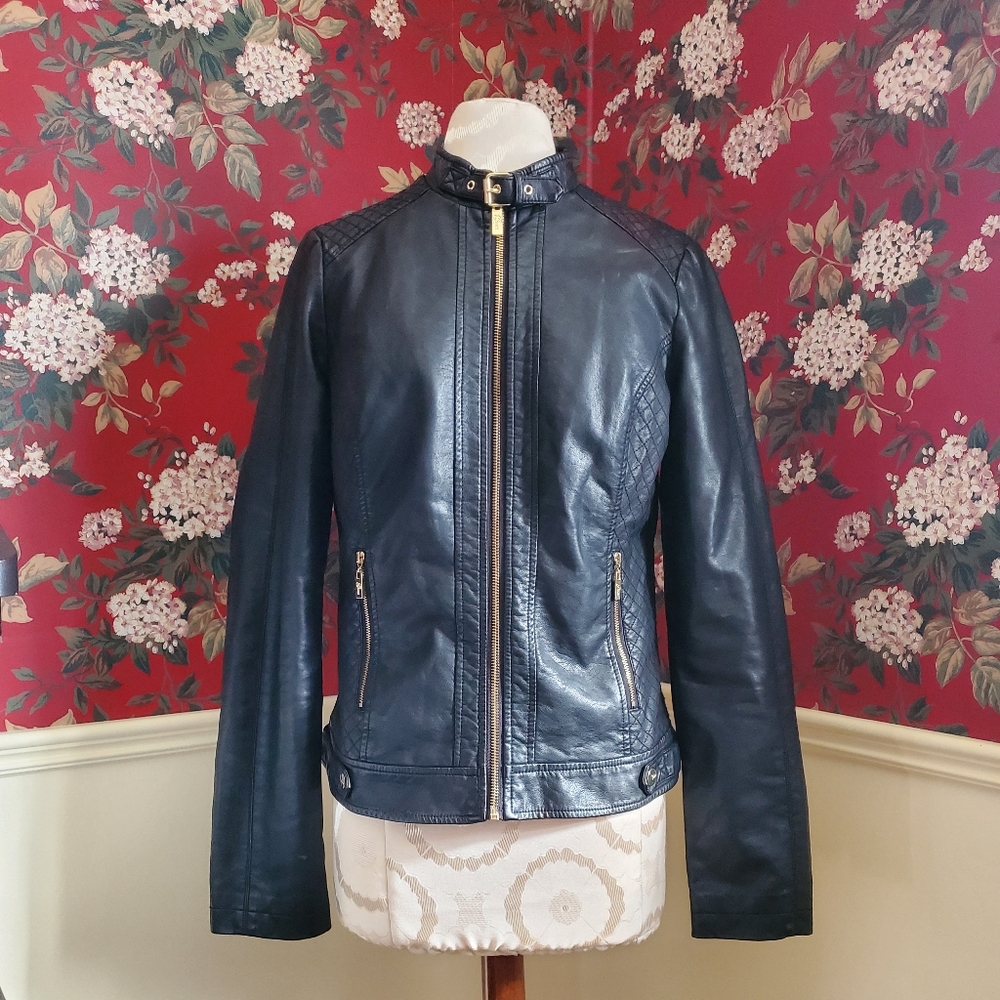 Guess Vegan Leather Jacket